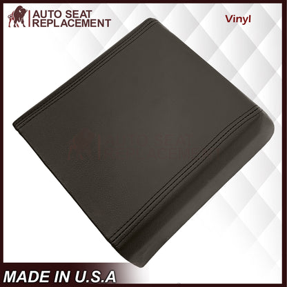2007 - 2014  Ford Expedition Eddie Bauer Center Console Armrest Lid Synthetic Leather Cover In Brown