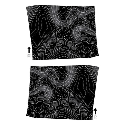 Topographic Push to Start Trim - 2024+ Tacoma / 2025+ 4Runner