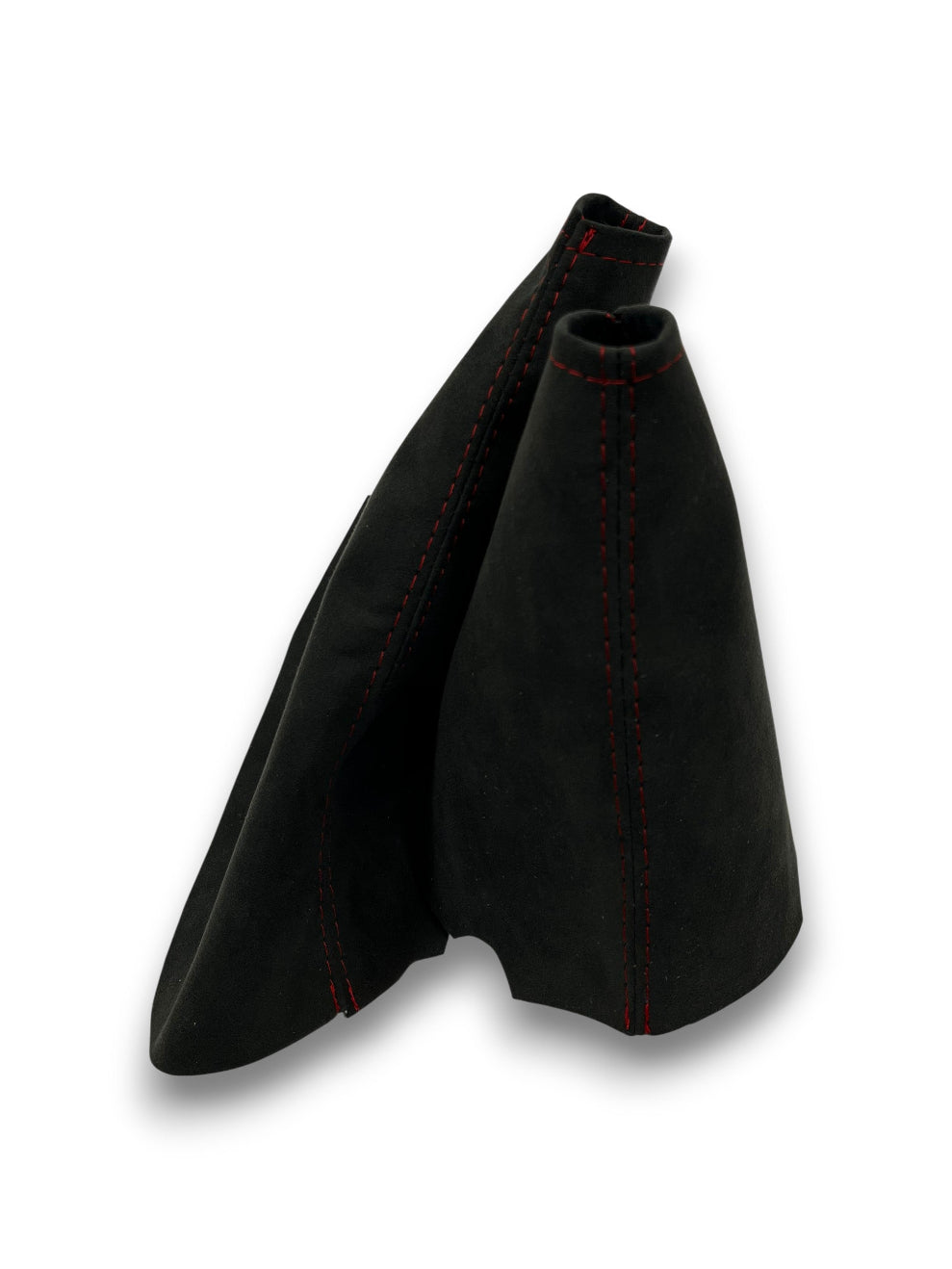 Charcoal Black Alcantara Shift & Handbrake Boot Cover For Corvette C6 2005-2013