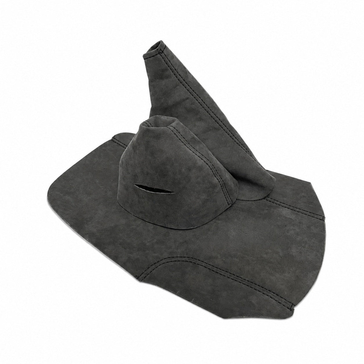 For Chevrolet Corvette C6 Black Alcantara Console Lid Shift & Parking Brake Boot Cover