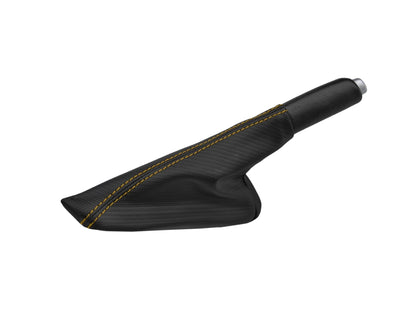 New Carbon Fiber PU Leather Emergency Brake & Shift Boot Cover For 2005-2013 Chevy Corvette C6