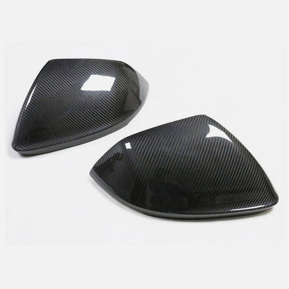 Dry Carbon Fiber Mirror Cover Caps for 18-24 Urus Q8 SQ8 RSQ8