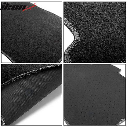 Car Floor Mat for 2001-2007 Benz W203 C-Class OEM Black Nylon 5PC