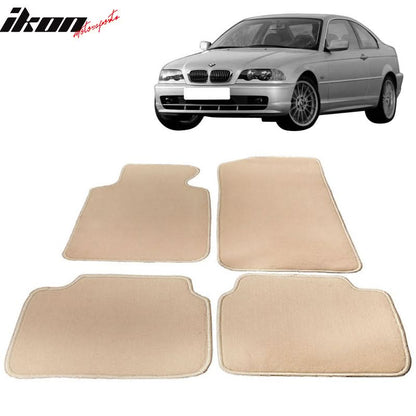 1999-2005 BMW E46 3-Series 2001-2006 BMW M3 Coupe Floor Mat Nylon