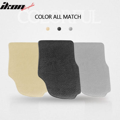 Car Floor Mat for 2003-2007 Infiniti G35 2-Door Black Carpet 4PC Nylon
