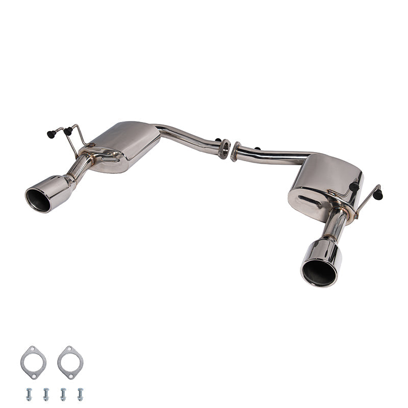2016-21 Honda Civic Sedan EX-L EX LX Touring 1.5L Resonated Mid Pipe Axle Back Exhaust Kit