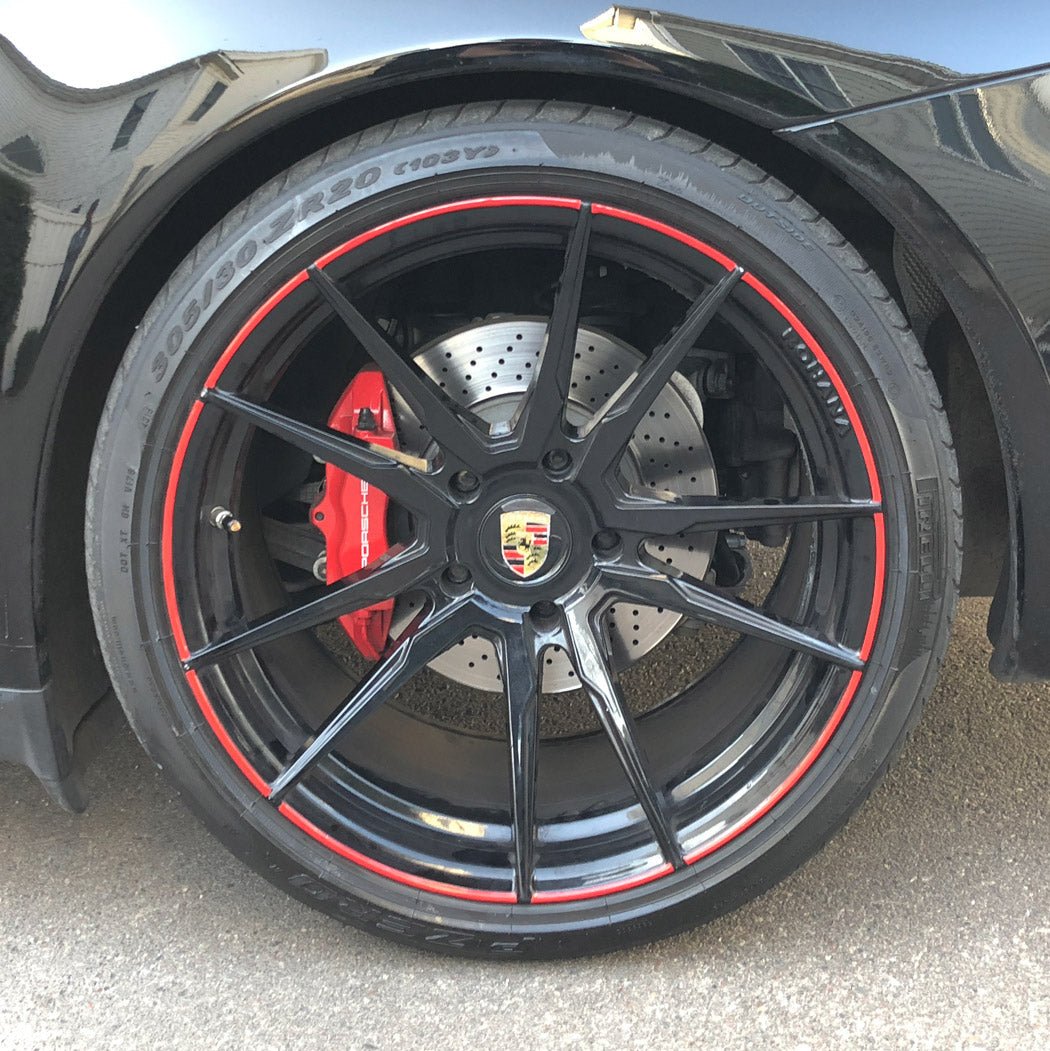 ColorRims Vinyl Wheel Stripe Decals Kit