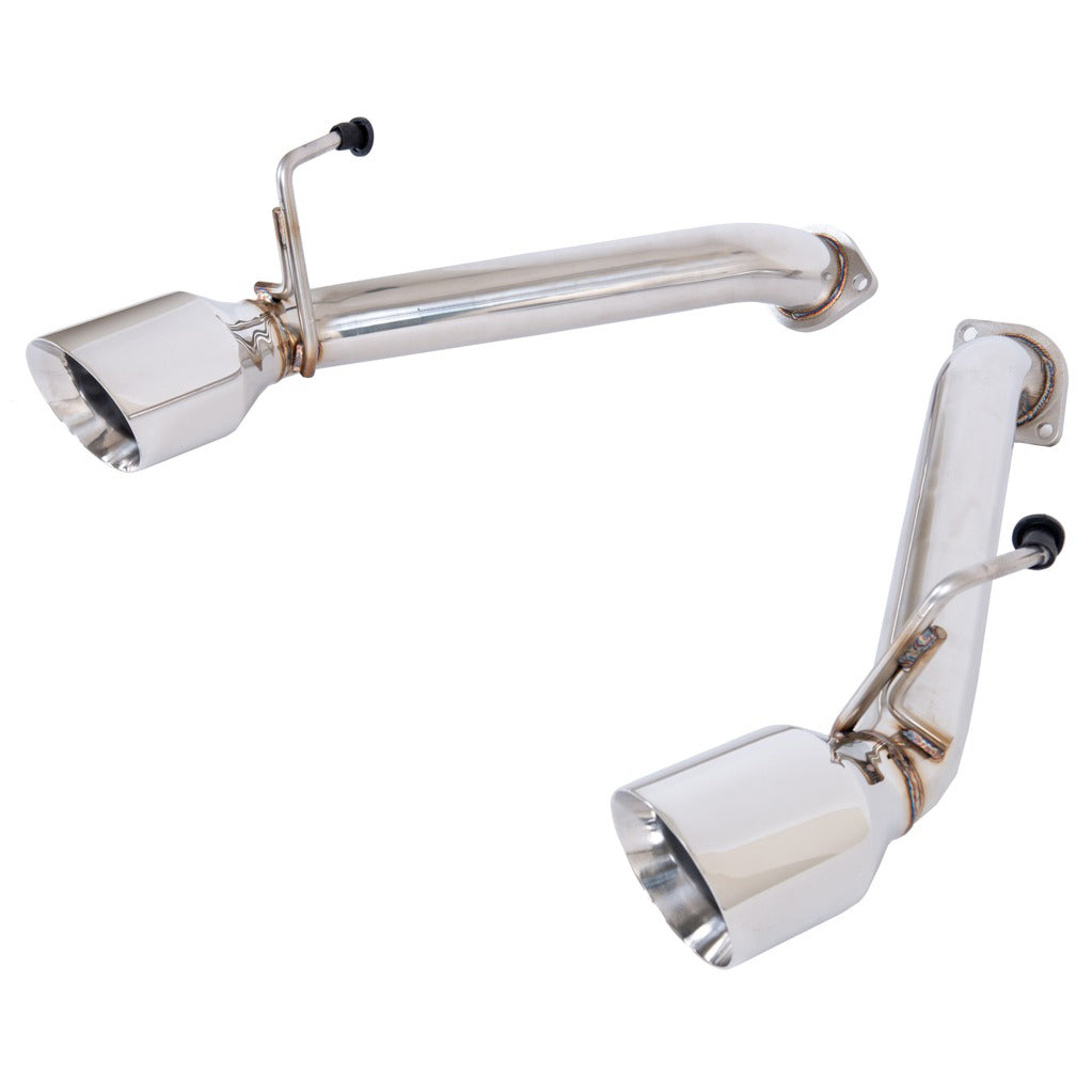 2009-2021 Nissan 370Z Z34 Muffler Delete Axle Back 4.5" Dual Tips Exhaust