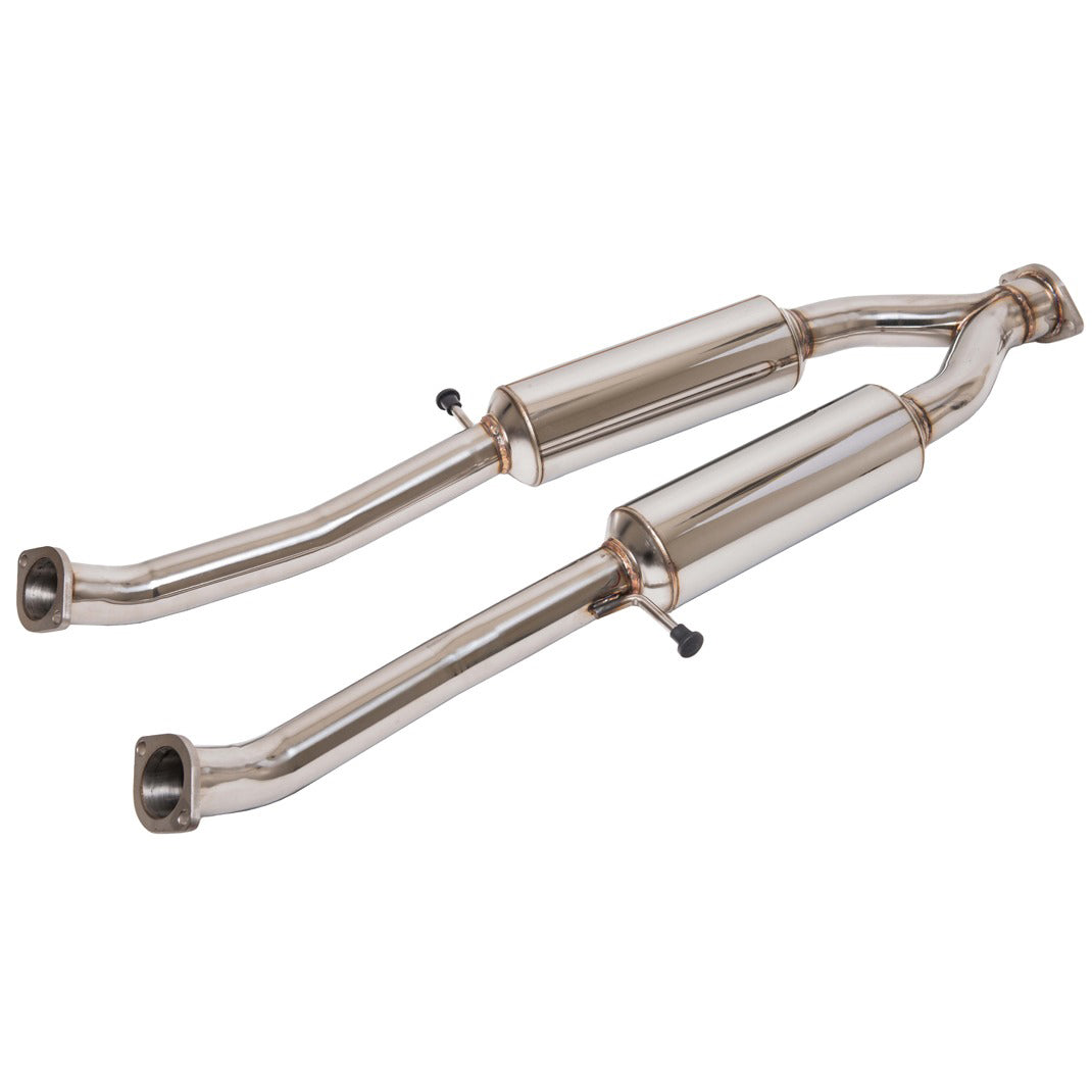 2009-2021 Nissan 370Z Z34 Resonated Mid Pipe
