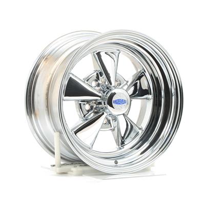 WHEEL CHROME STEEL/ALUM 15X8