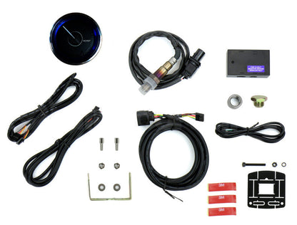2-1/16" Crystal Blue/White Wideband Air Fuel Ratio kit