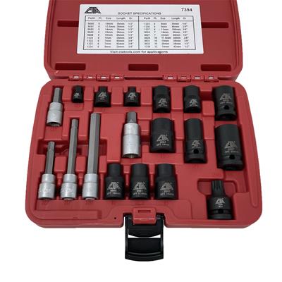 18 PC BRAKE CALIPER SOCKET SET