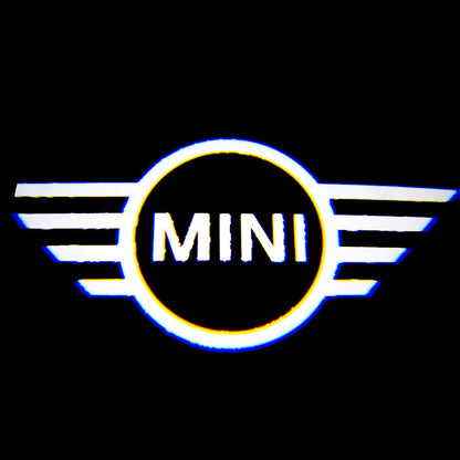 Mini Cooper 1st/2nd/3rd Gen Premium Door Puddle Lights Various Designs 2001–2023