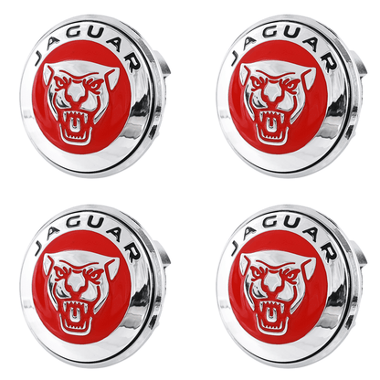 Premium LED Floating Wheel Logo Hub Caps Various Design for Jaguar
