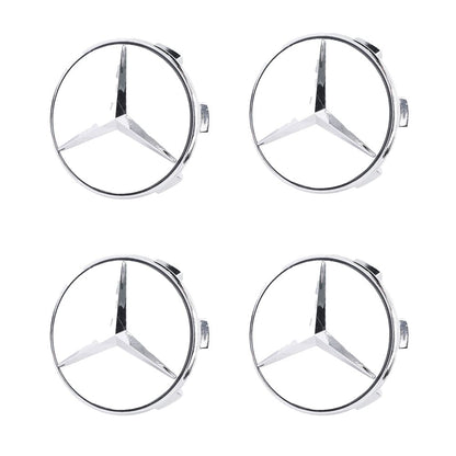 Premium LED Floating Wheel Logo Center Hub Caps Various Designs for Mercedes Benz