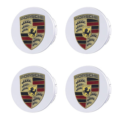 Premium LED Floating Wheel Logo Center Hub Caps Various Designs for Porsche