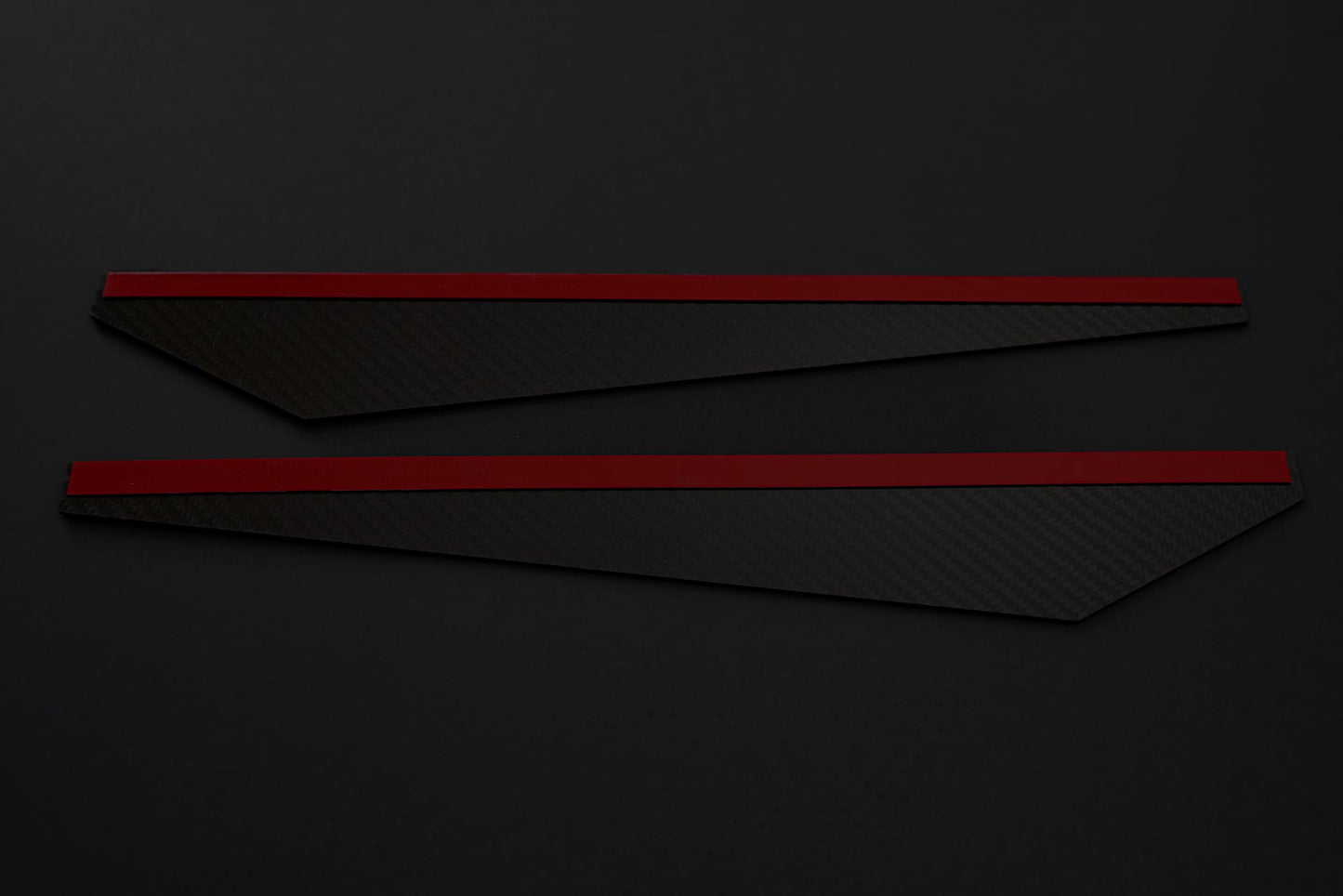BMW Carbon Fiber Rear Bumper Extensions Horizontal