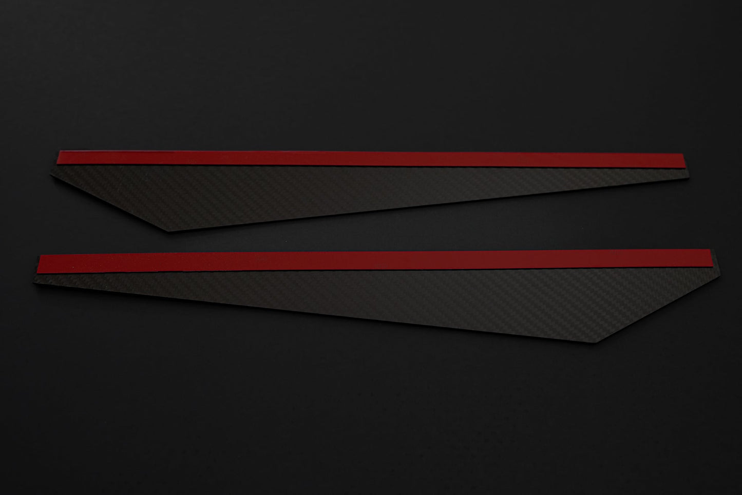 BMW Carbon Fiber Rear Bumper Extensions Horizontal