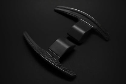 BMW F-Series Carbon Fiber Paddle Shifters for BMW 3 series, 4 Series, M2 M3, M4, M5 (Wet) Gloss