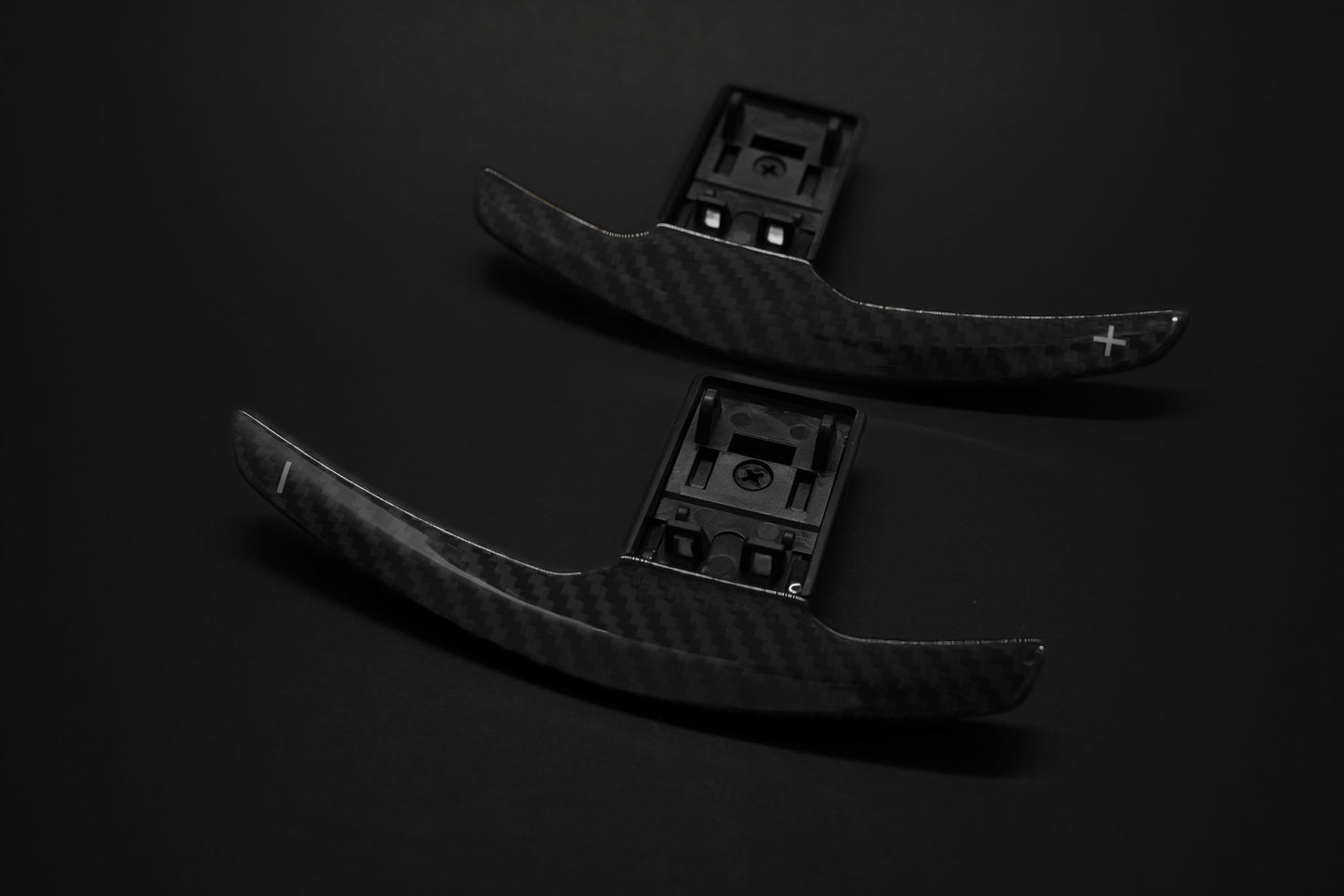 BMW F-Series Carbon Fiber Paddle Shifters for BMW 3 series, 4 Series, M2 M3, M4, M5 (Wet) Gloss