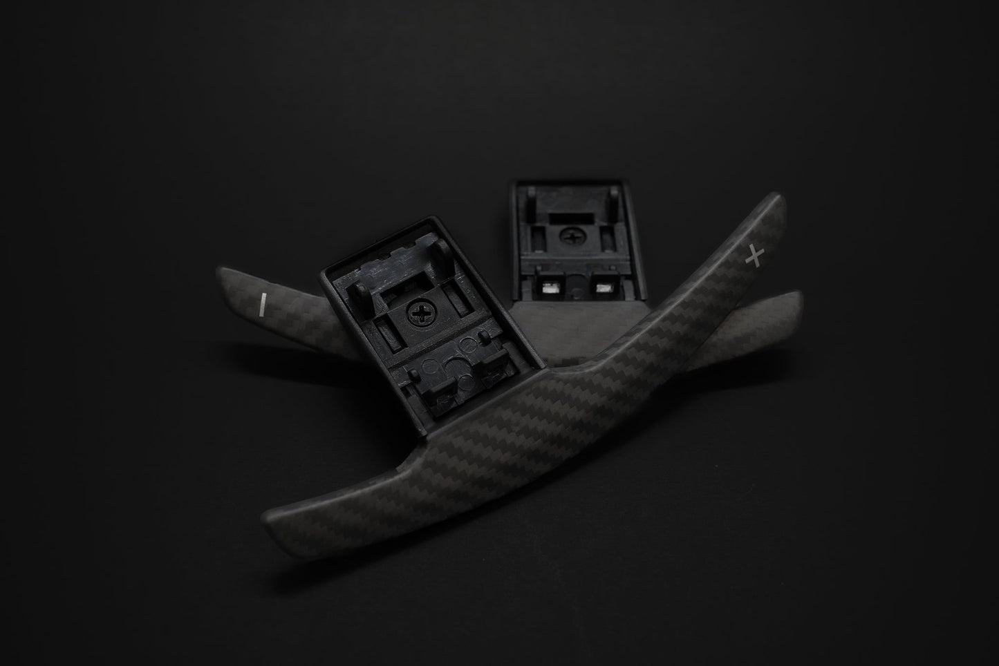 BMW F-Series Carbon Fiber Paddle Shifters for BMW 3 series, 4 Series, M2 M3, M4, M5 (Wet) Gloss