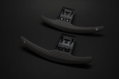 BMW F-Series Carbon Fiber Paddle Shifters for BMW 3 series, 4 Series, M2 M3, M4, M5 (Matte) Dry