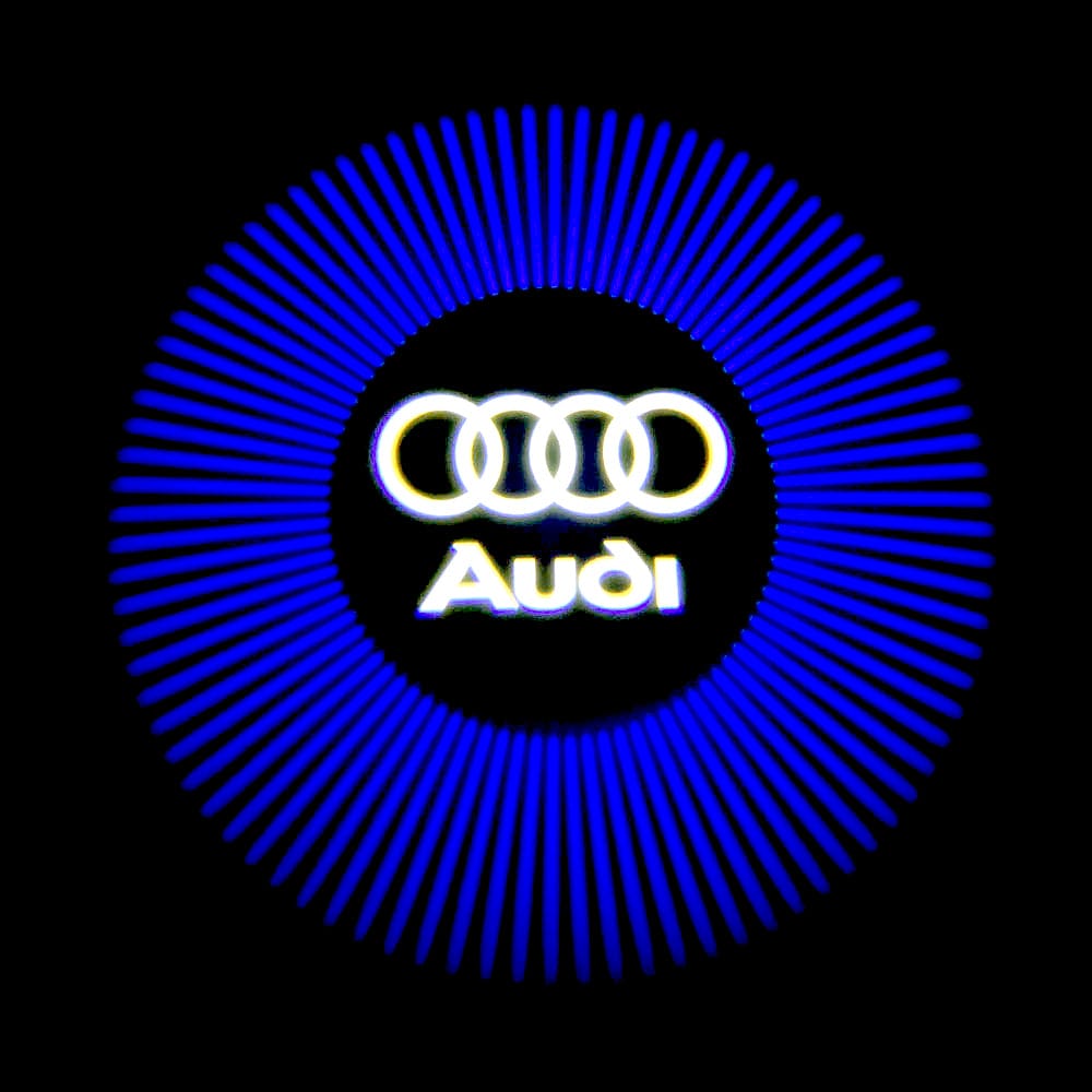 Audi TTS Premium Door Puddle Lights Various Designs 2008–2023