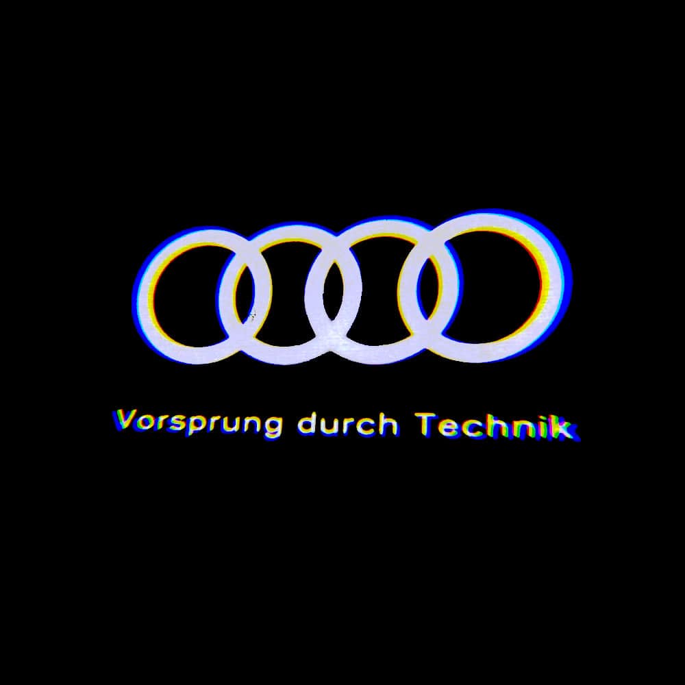 Audi S6 Premium Door Puddle Lights Various Designs 2006- 2026