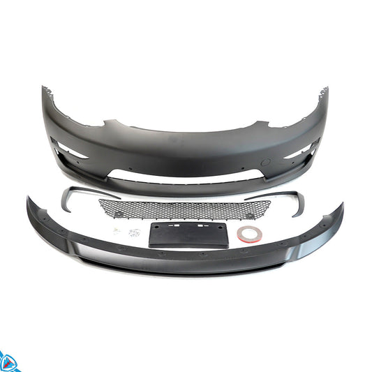 2017-2023 Tesla Model 3 (1st Gen) Sport Style PP/ABS Front Bumper Conversion Kit | CUSTuning