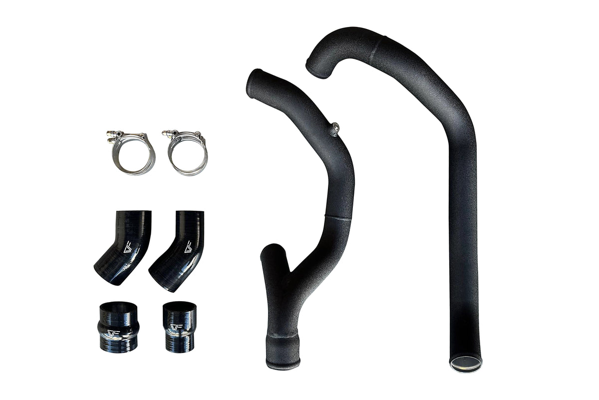 CVF Hot-side Aluminum Intercooler Pipe Kit (2021-2026 3.0L Ford Explorer ST w/o OEM BPV)