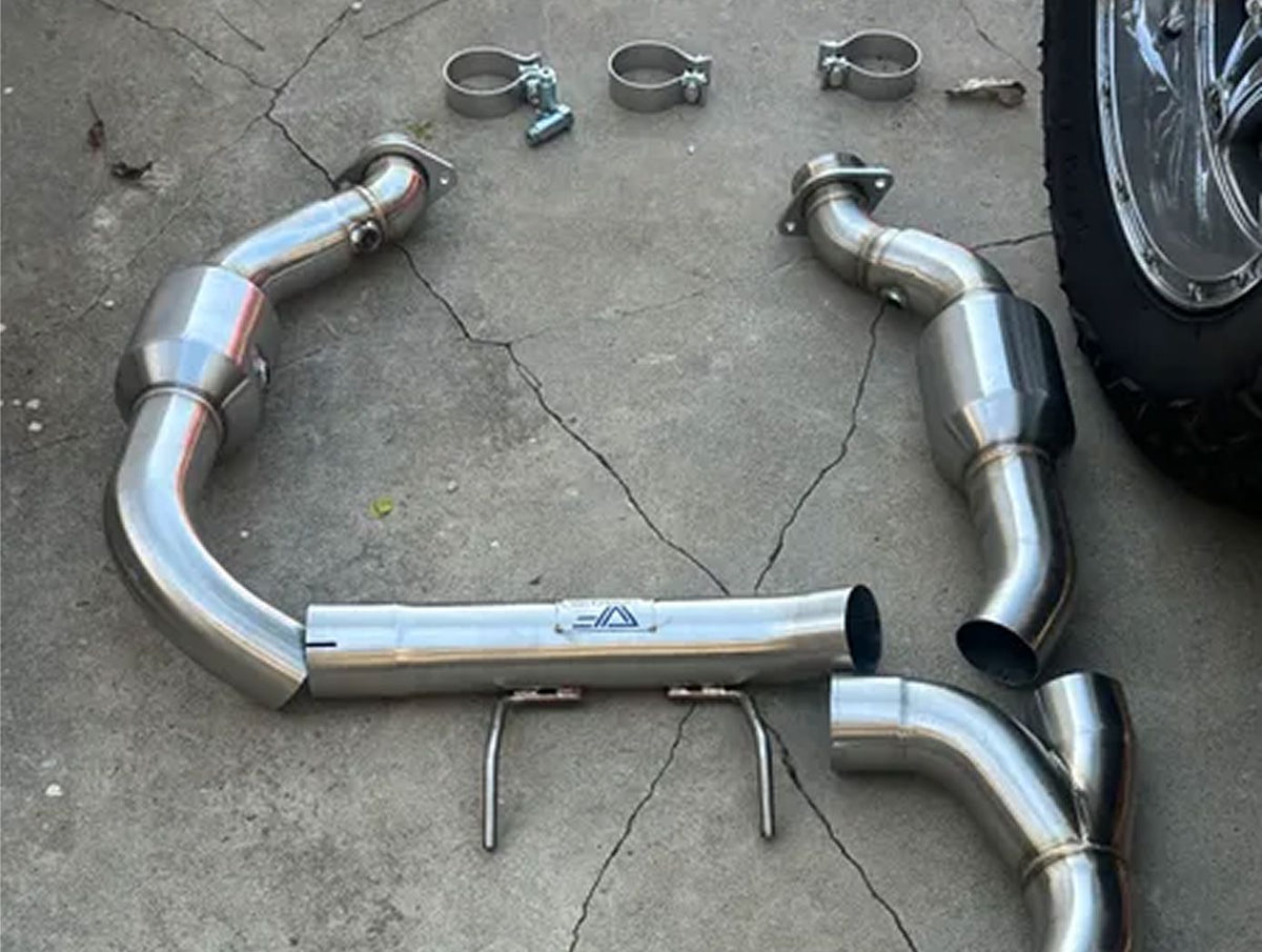 CVF Stainless Steel Catted Downpipes (2015-2016 Ford F-150 3.5L EcoBoost)