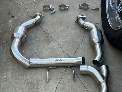 CVF Stainless Steel Catted Downpipes (2015-2016 Ford F-150 3.5L EcoBoost)