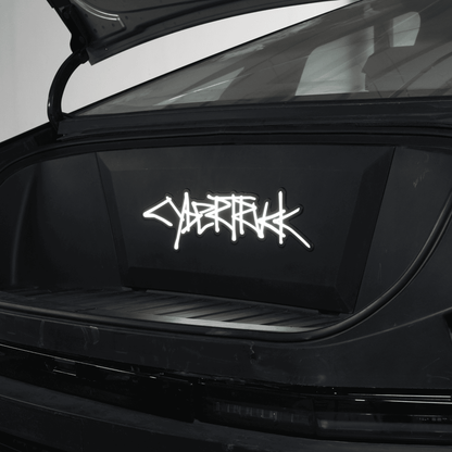 Cybertruck Frunk Accent Light Animated LED Lettering
