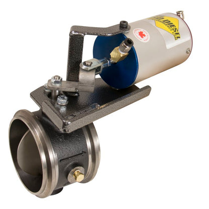 BD Diesel Exhaust Brake W/ APPS Remote Mount Vacuum Controlled 60PSI 4" Exhaust 98.5-02 5.9L Cummins