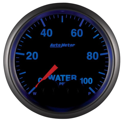 Autometer 2-1/16 E/S Water Press. Gauge - 0-100psi ATM5668