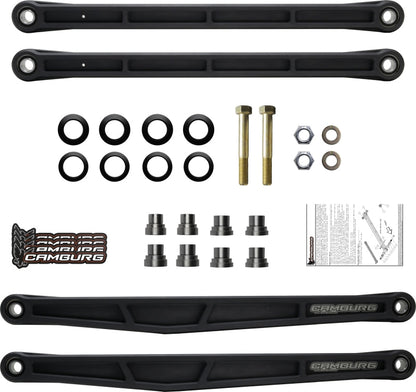 Camburg Ford Raptor 21-23 KINETIK Series Rear Billet Trailing Arm Kit CAM-120033-GRY
