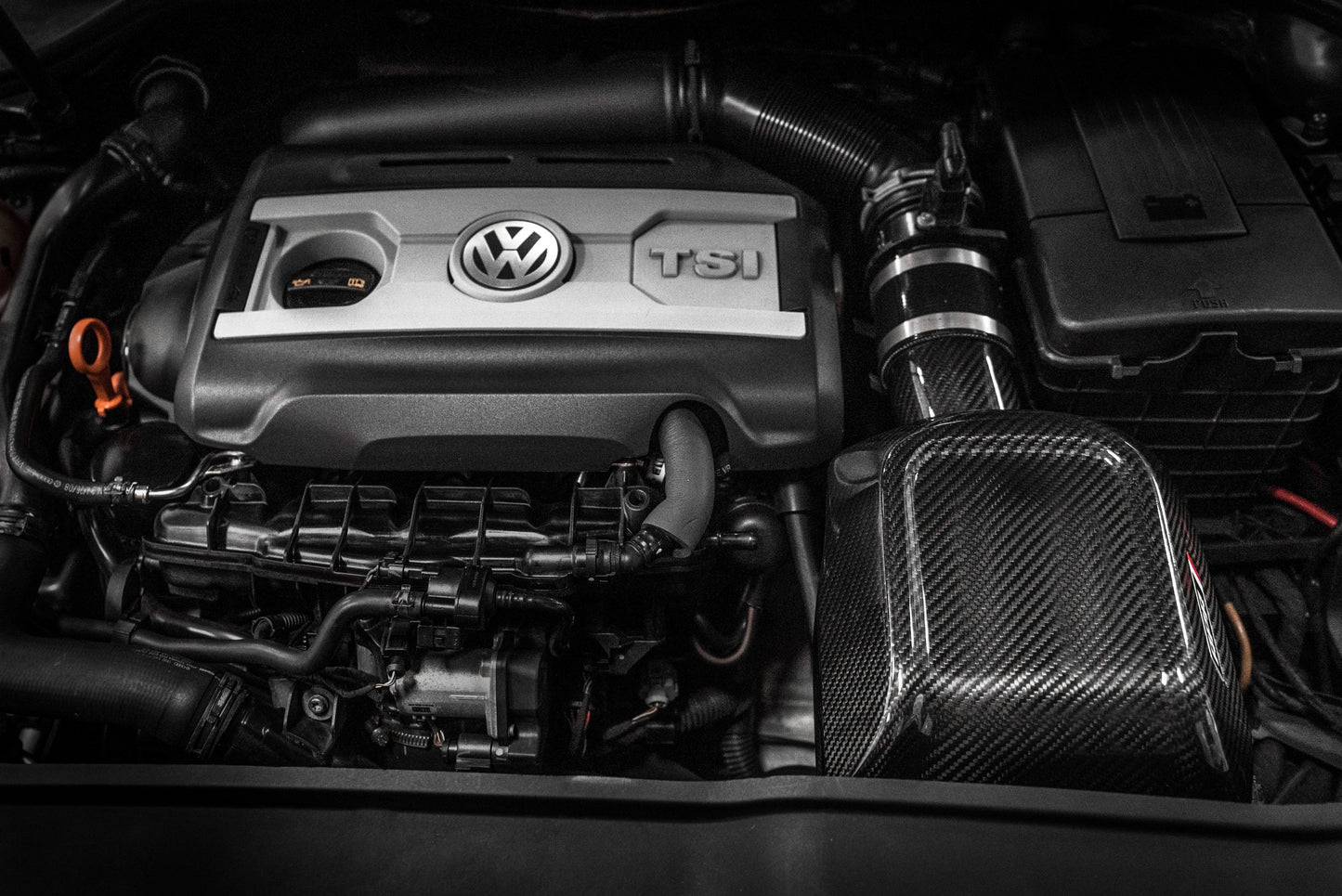 APR Carbon Fiber Intake System - Front Airbox - 1.8T/2.0T EA888 PQ35 Platform