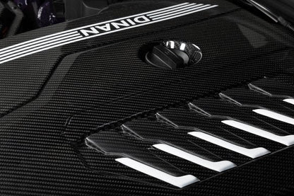 Dinan Gloss Carbon Fiber Engine Cover - 2020-2025 BMW B58D Gloss Carbon Fiber - G01/G02/G20/G22/G23/G26/G29/G42