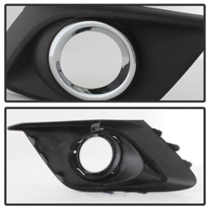 Spyder Mazda 3 2014+ OEM Fog Light w/Switch- Clear FL-MM32014-C 5077776
