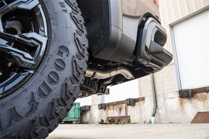 CORSA Performance Corsa 22-23 Chevrolet Silverado 1500 Cat-Back Dual Rear Exit with Turn Down Tail Pipes 21239