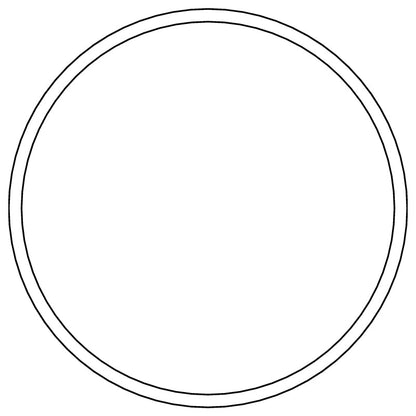 Cometic Gasket Cometic Holley 4500 Dominator .060in Fiber Air Cleaner Mounting Gasket - 7.3125in Diameter C15349