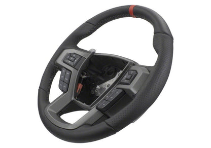 Ford Performance Parts 2015-2017 F-150 Raptor Performance Steering Wheel Kit - Red Sightline