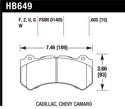 Hawk HPS Street Brake Pads
