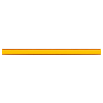 Borne Off-Road Light Bar Cover Single Row 50in Amber BNLT-COV-SS50YL