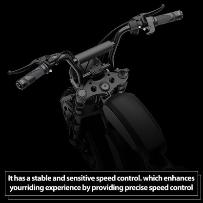 Stealth Twist Grip Throttle for Super73 | 3-Pin Female Connector