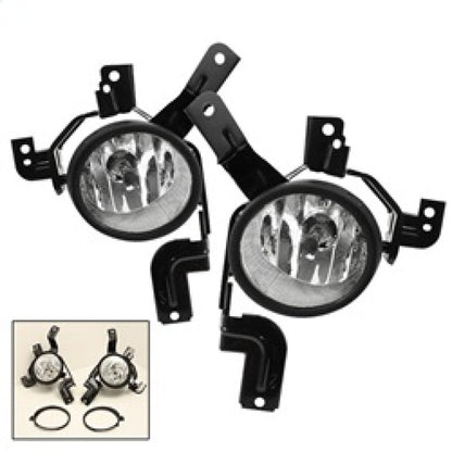 Spyder Honda CRV 07-09 OEM Fog Lights W/Switch Clear FL-HCRV07 5021021