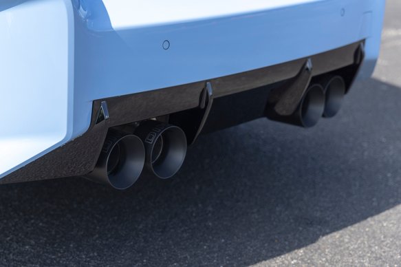 Dinan Valved Axle-Back Exhaust - 2023-2025 BMW M2 Stainless Steel - Polished Tips - G87