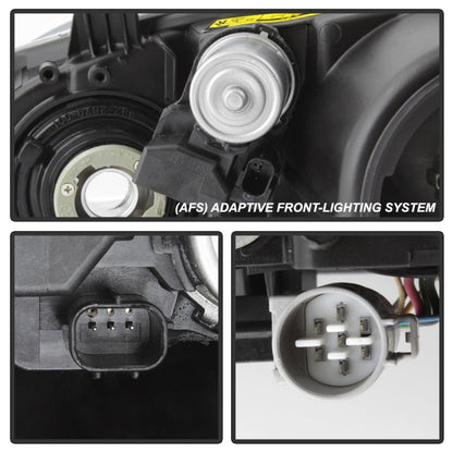 SPYDER xTune 10-12 Lexus ES350 Passenger Side HID/AFS Headlight - OEM Right (PRO-JH-LES10-AFS-OE-R) 9943300