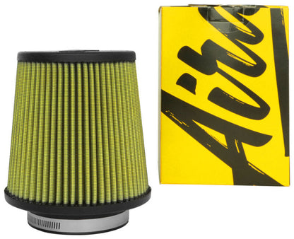 Airaid Cone Filter 3-1/2in Flg 6in b 4-5/8in t 6in h - Synthaflow