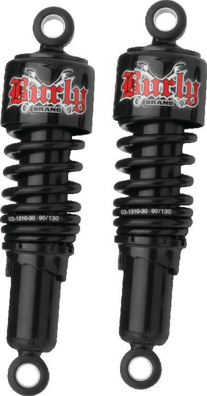Burly Brand Shocks 10.5in Dyna - Black B28-1202B